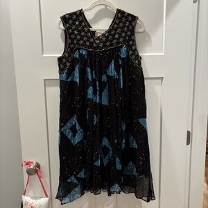 Anthropologie Moulinette Soeurs Lydia Beaded Swing Dress